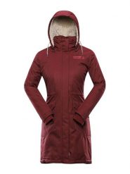 Alpine Pro Parka "Adona" w kolorze bordowym rozmiar: L. Czerwone parki damskie Alpine Pro, l, bez wzorów. Za 287.51 zł.