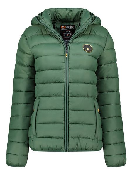 Canadian Peak Kurtka pikowana "Atikamapeak" w kolorze zielonym rozmiar: L. Zielone kurtki damskie Canadian Peak, l, bez wzorów, bez kaptura. Za 196.70 zł.