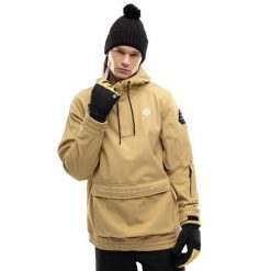 Męska kurtka snowboardowa Sporty zimowe Siroko W3 Kamui. Brązowe kurtki męskie SIROKO, na zimę, m, bez wzorów, z softshellu, sportowe, bez kaptura. Za 673.00 zł.