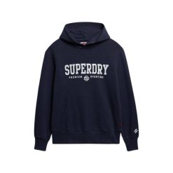 Bluza z kapturem Superdry Core Sport. Niebieskie bluzy sportowe męskie Superdry., m. Za 389.85 zł.