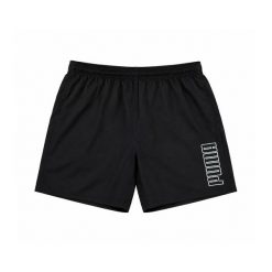 Kąpielówki męskie Puma SWIM MID czarne 94777801 r XS. Czarne kąpielówki męskie Puma, l, bez wzorów, z tkaniny, do pływania. Za 149.80 zł.