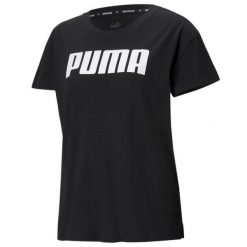 Koszulka damska Puma Rtg Logo Tee. Czarne t-shirty damskie Puma, s, bez wzorów, bez kołnierzyka. Za 69.00 zł.