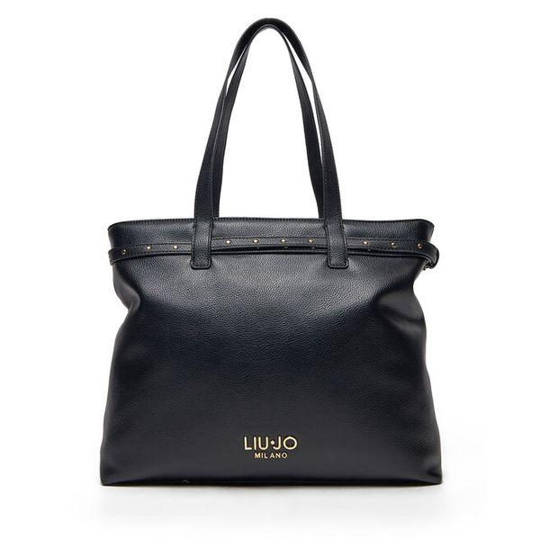 Torebka Liu Jo. Czarne torebki klasyczne damskie Liu Jo, bez wzorów, bez dodatków. Za 399.99 zł.