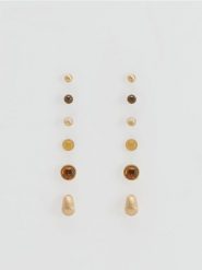 Kolczyki z muszlą - wielobarwny. Kolczyki damskie Reserved. Za 49.99 zł.