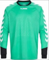 HUMMEL Bluza sportowa bramkarska ESSENTIAL. Żółte bluzy sportowe damskie HUMMEL, l, bez wzorów, z jersey, bez ramiączek, długie, bez kaptura. Za 164.00 zł.
