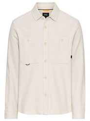 Camel Active Koszula w kolorze beżowym rozmiar: L. Brązowe koszule męskie Camel Active, l, bez wzorów, z bawełny, bez kołnierzyka, bez ramiączek. Za 188.40 zł.