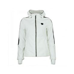 Kurtka damska Peak Mountain Softshell Arganff. Białe kurtki damskie Peak Mountain, s, bez wzorów, z softshellu. W wyprzedaży za 436.00 zł.