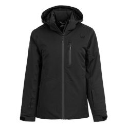 Kurtka narciarska damska Whistler Jada W-PRO 15000. Czarne kurtki damskie WHISTLER, na zimę, bez wzorów, z elastanu, bez kaptura. Za 606.00 zł.