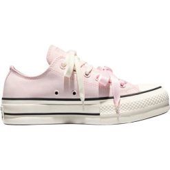 Buty sportowe Converse Chuck Taylor All Star Lift. Czerwone buty sportowe na co dzień damskie Converse, z materiału, bez zapięcia. Za 590.00 zł.