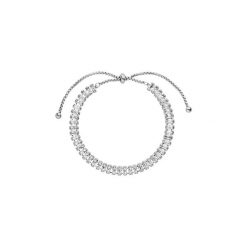 Purelei Purelei Bransoletka Crystal Glow Bransoletki 1 ct Damski. Czerwone bransoletki damskie Purelei, srebrne. Za 108.49 zł.