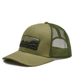 Czapka z daszkiem Buff. Zielone czapki męskie Buff, bez wzorów. Za 89.99 zł.