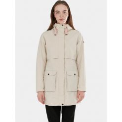 Płaszcz przeciwdeszczowy damski Fundango Zhuri. Brązowe kurtki przeciwdeszczowe damskie Fundango, m, bez wzorów, eleganckie. Za 419.90 zł.