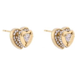 Kolczyki Guess. Żółte kolczyki damskie Guess, złote. Za 229.99 zł.