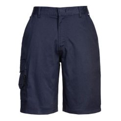 Spodenki Cargo Dla Pań I Panów. Niebieskie szorty damskie Portwest, bez wzorów, sportowe. Za 130.99 zł.