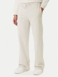 Calvin Klein Jeans Spodnie dresowe Embossed Monologo LV047F206G Beżowy Wide Leg. Brązowe spodnie dresowe męskie Calvin Klein Jeans, bez wzorów, z bawełny. Za 409.99 zł.