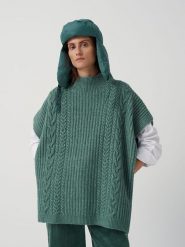 Someday Czapka "Bonila" w kolorze zielonym rozmiar: onesize. Zielone czapki zimowe damskie Someday. Za 87.81 zł.