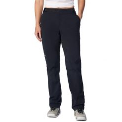 Damskie lekkie spodnie turystyczne Columbia Wanoga. Czarne spodnie dresowe damskie Columbia, bez wzorów, z elastanu, sportowe. Za 488.00 zł.