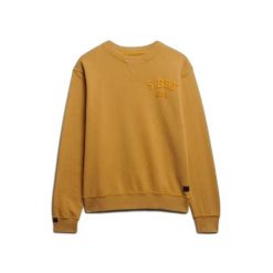 Bluza Superdry Vintage Athletic. Żółte bluzy bez kaptura męskie Superdry., bez wzorów, z dresówki, sportowe, bez kołnierzyka, bez ramiączek. Za 332.50 zł.
