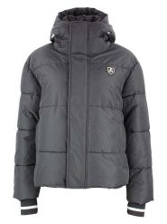 Peak Mountain Kurtka zimowa "Achloe" w kolorze czarnym rozmiar: XL. Czarne kurtki damskie Peak Mountain, na zimę, m, bez wzorów, z puchu, bez kaptura. Za 316.99 zł.