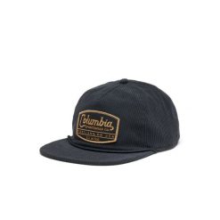 Czapka z daszkiem Columbia Packsaddle Corduroy Snap Back - black/csc tracks. Czarne czapki męskie Columbia, bez wzorów, sportowe. Za 96.99 zł.