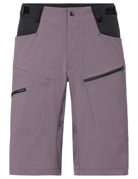 Spodenki męskie Tekoa IV. Czerwone szorty męskie Vaude, bez wzorów, z materiału, sportowe. Za 389.00 zł.