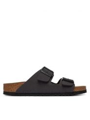 Birkenstock Klapki Arizona 1032023 Szary. Szare klapki damskie Birkenstock, bez wzorów, ze skóry, bez obcasa. Za 399.99 zł.