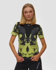 Koszulka damska X-Bionic Corefusion Run Shirt Tie Dye Electric Energy Y015. Czarne bluzki sportowe damskie X BIONIC, l, bez wzorów, z materiału, bez ramiączek. Za 519.99 zł.