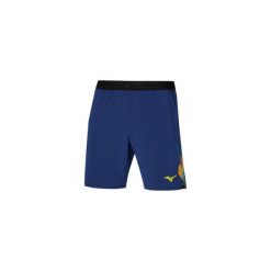 Spodenki męskie Mizuno Frontier 8 in Amplify. Niebieskie szorty męskie Mizuno, bez wzorów, sportowe. Za 139.99 zł.