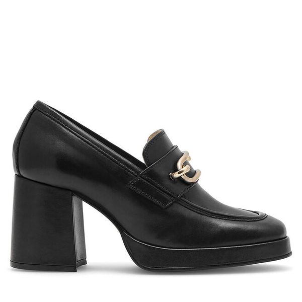 Półbuty Sergio Bardi. Czarne półbuty damskie Sergio Bardi, bez wzorów, bez obcasa, na obcasie. Za 295.99 zł.