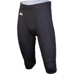 Spodnie do futbolu amerykańskiego - czarne - 3XL. Czarne spodnie materiałowe męskie MM, bez wzorów, sportowe. Za 216.95 zł.