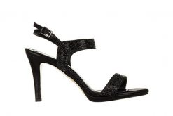 Sandały Bayla-187 587-536 Black 22 187049, Czarny, Skóra ekologiczna - 41. Czarne sandały damskie Bayla, bez wzorów, z materiału, bez obcasa. W wyprzedaży za 134.10 zł.