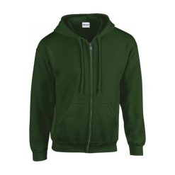 Bluza zapinana na zamek błyskawiczny Gildan Heavy Blend ®. Zielone bluzy z kapturem męskie Gildan, s, z bawełny. Za 132.90 zł.