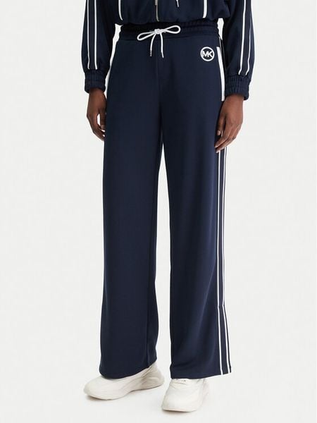 MICHAEL Michael Kors Spodnie dresowe MR630Y0K8N Granatowy Regular Fit. Niebieskie spodnie dresowe damskie MICHAEL Michael Kors, xs, bez wzorów, z dresówki. Za 769.99 zł.