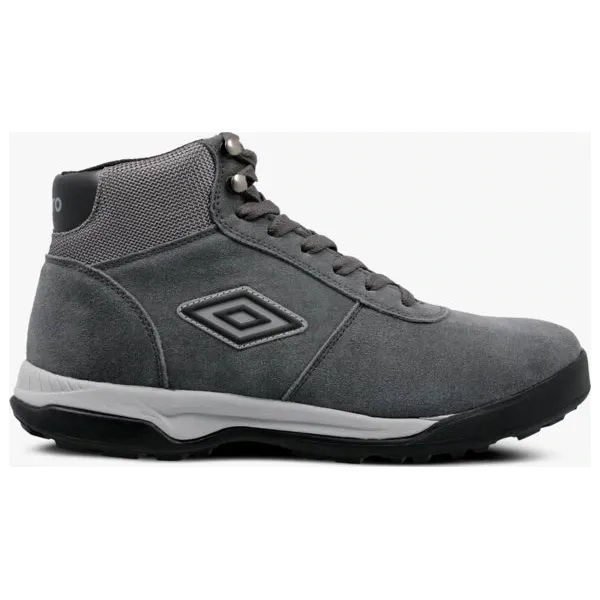 Umbro Hispar buty męskie, szary, rozmiar 43. Szare buty trekkingowe męskie Umbro, z gumy, bez zapięcia, outdoorowe. W wyprzedaży za 199.99 zł.