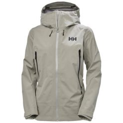 Damska kurtka wodoodporna Helly Hansen Verglas Infinity Shell. Brązowe kurtki damskie Helly Hansen, bez kaptura. W wyprzedaży za 1,847.50 zł.