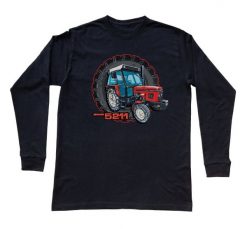 Zetor 5211 — bluzka z długim rękawem (Rozmiar: 3 - 4 lata; Kolor koszulki: czarny; Rodzaj nadruku: Zetor 5211). Czarne bluzki damskie nikiniki, s, bez wzorów, z bawełny, bez kołnierzyka, bez ramiączek. Za 79.00 zł.