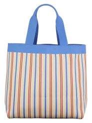 Becksöndergaard Torebka "Lillian" w kolorze beżowo-błękitnym - 35 x 35 x 15 cm rozmiar: onesize. Brązowe torebki klasyczne damskie Becksöndergaard, bez wzorów, z materiału, bez dodatków. Za 183.15 zł.