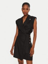 Bruuns Bazaar Kamizelka Berin BBW4113 Czarny Regular Fit. Czarne kamizelki damskie Bruuns Bazaar, z wełny. Za 419.99 zł.