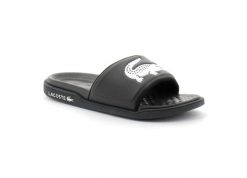 Sandały Mężczyzna Lacoste Croco Dualiste czarny. Czarne sandały męskie Lacoste, z gumy, bez zapięcia. Za 199.00 zł.