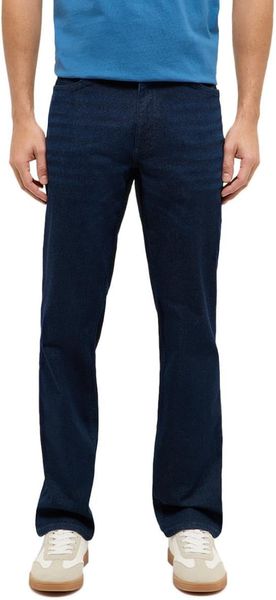 Męskie Spodnie Jeansowe Mustang Style Tramper Straight Denim Blue 1017442 5000 903. Niebieskie spodnie materiałowe męskie Mustang, bez wzorów, z denimu. Za 179.99 zł.