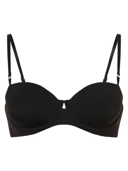 Calvin Klein biustonosz push-up Kobiety czarny, 75B. Czarne biustonosze CALVIN KLEIN, bez wzorów. Za 149.95 zł.