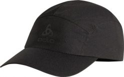 Czapka z daszkiem Odlo PERFORMANCE WATERPROOF. Czarne czapki z daszkiem damskie Odlo, bez wzorów, z materiału. Za 179.99 zł.