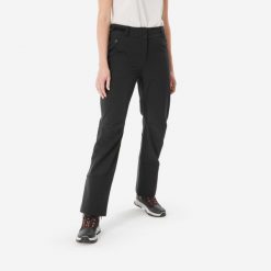 Spodnie turystyczne damskie Quechua SH500 Warm. Czarne spodnie dresowe damskie QUECHUA, na zimę, xs, bez wzorów, z materiału. Za 249.99 zł.