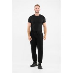 Spodnie męskie VIKING Team Wear Man Bamboo. Czarne spodnie materiałowe męskie VIKING, bez wzorów, z bawełny. Za 249.90 zł.