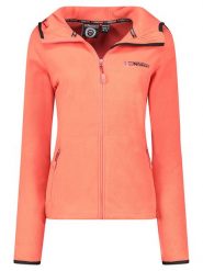 Geographical Norway Kurtka polarowa "Unicia" w kolorze pomarańczowym rozmiar: XXL. Pomarańczowe kurtki damskie Geographical Norway, xxl, bez wzorów, z polaru, bez kaptura. Za 92.21 zł.