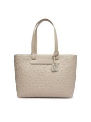 Armani Exchange Torebka XW001481 AF15774 U6208 Beżowy. Brązowe torebki klasyczne damskie Armani Exchange, bez wzorów, ze skóry, bez dodatków. Za 564.99 zł.