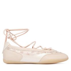 Baleriny Aldo. Białe baleriny damskie Aldo, bez wzorów, bez obcasa. Za 359.99 zł.