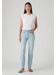 Levi's Dżinsy "724" - Regular fit - w kolorze błękitnym rozmiar: W29/L30. Niebieskie jeansy damskie Levi's, z podwyższonym stanem. Za 237.17 zł.