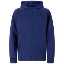 Bluza z kapturem Kappa Gequo. Niebieskie bluzy z kapturem męskie Kappa, m, z poliesteru. Za 376.50 zł.