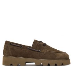 Półbuty JOOP!. Brązowe półbuty męskie Joop!, bez zapięcia. Za 509.99 zł.